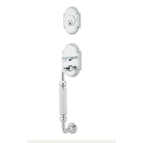 Emtek Bright Chrome Handleset, 4300PUS26 4300PUS26 - main